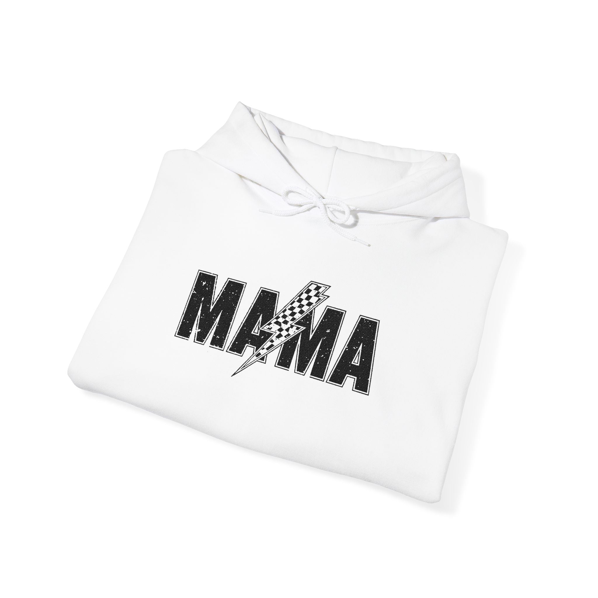 Mama Leopard Print Hoodie - 'MAMA' Graphic Pullover for Moms