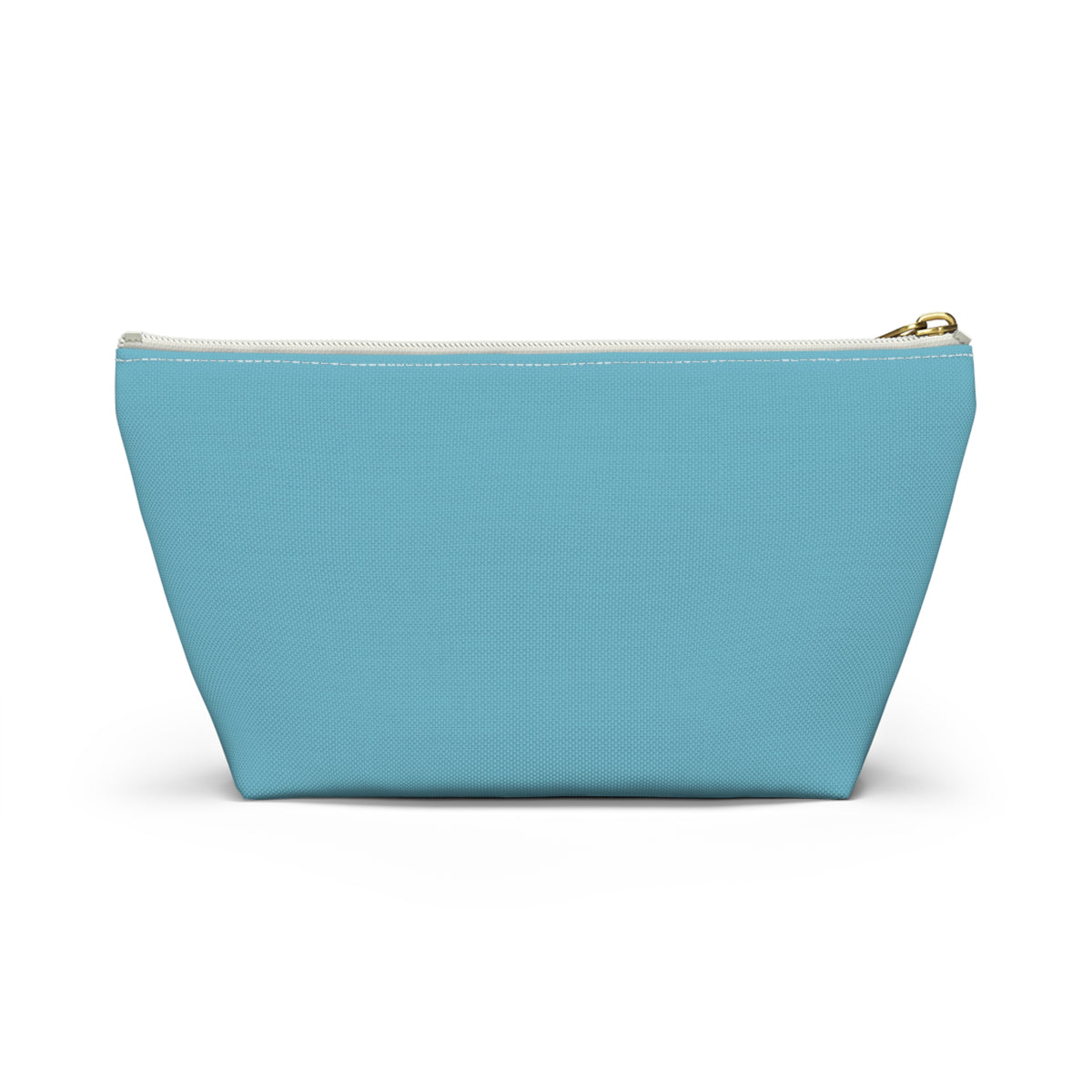 Mama Lightning Bolt Accessory Pouch — Blue T‑Bottom Makeup Bag