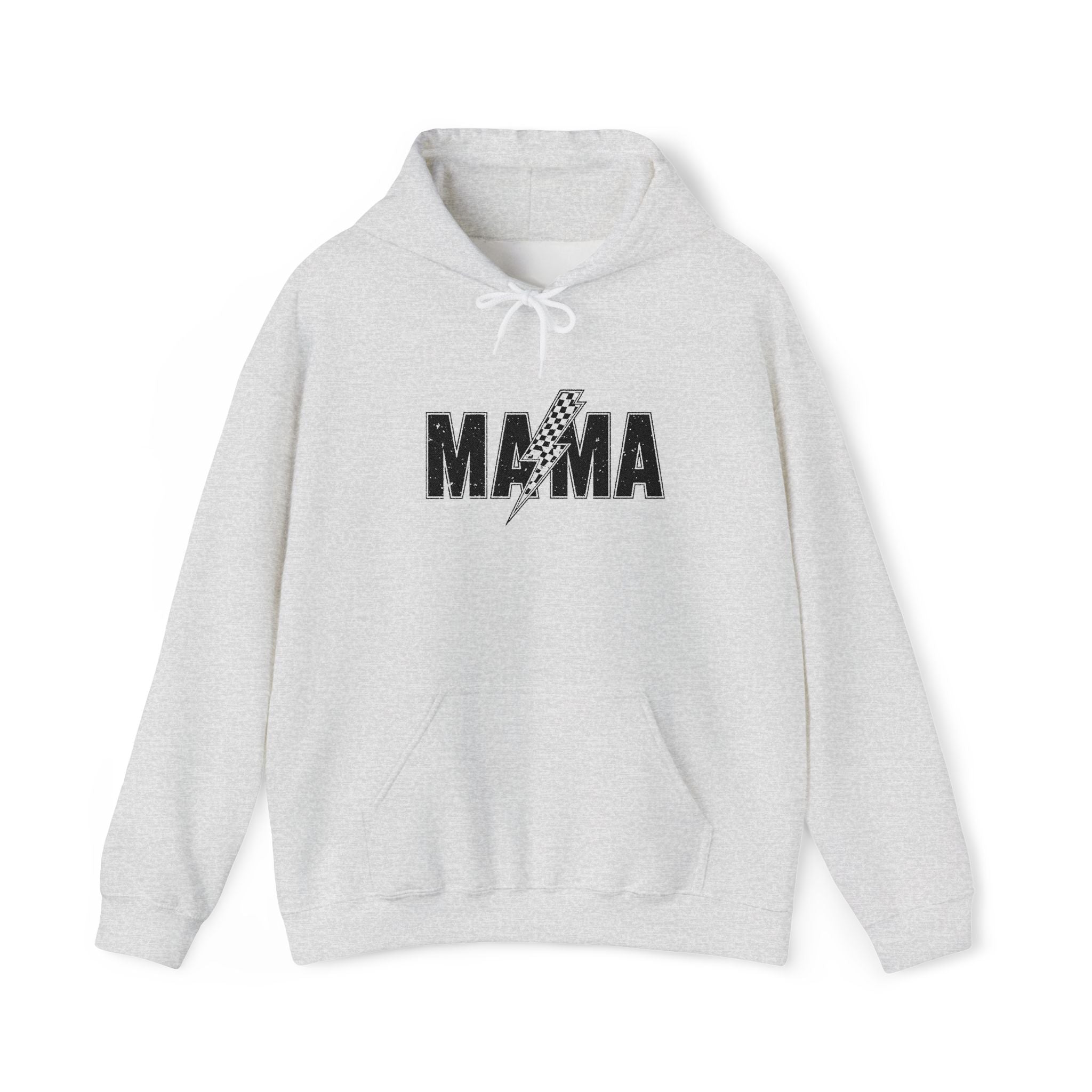 Mama Leopard Print Hoodie - 'MAMA' Graphic Pullover for Moms