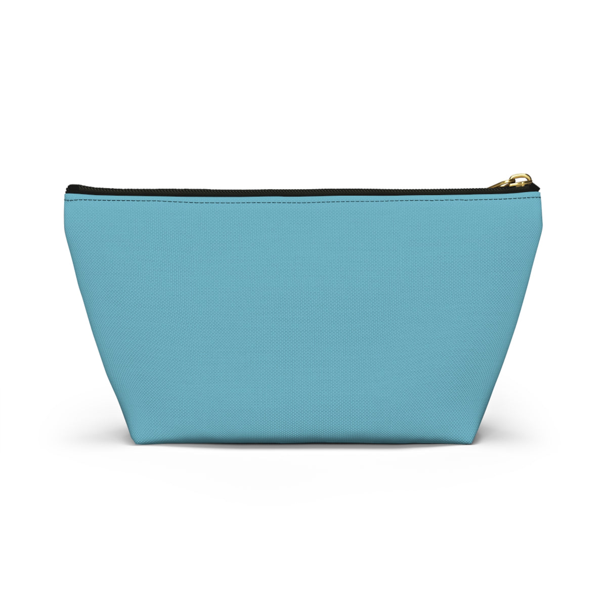 Mama Lightning Bolt Accessory Pouch — Blue T‑Bottom Makeup Bag
