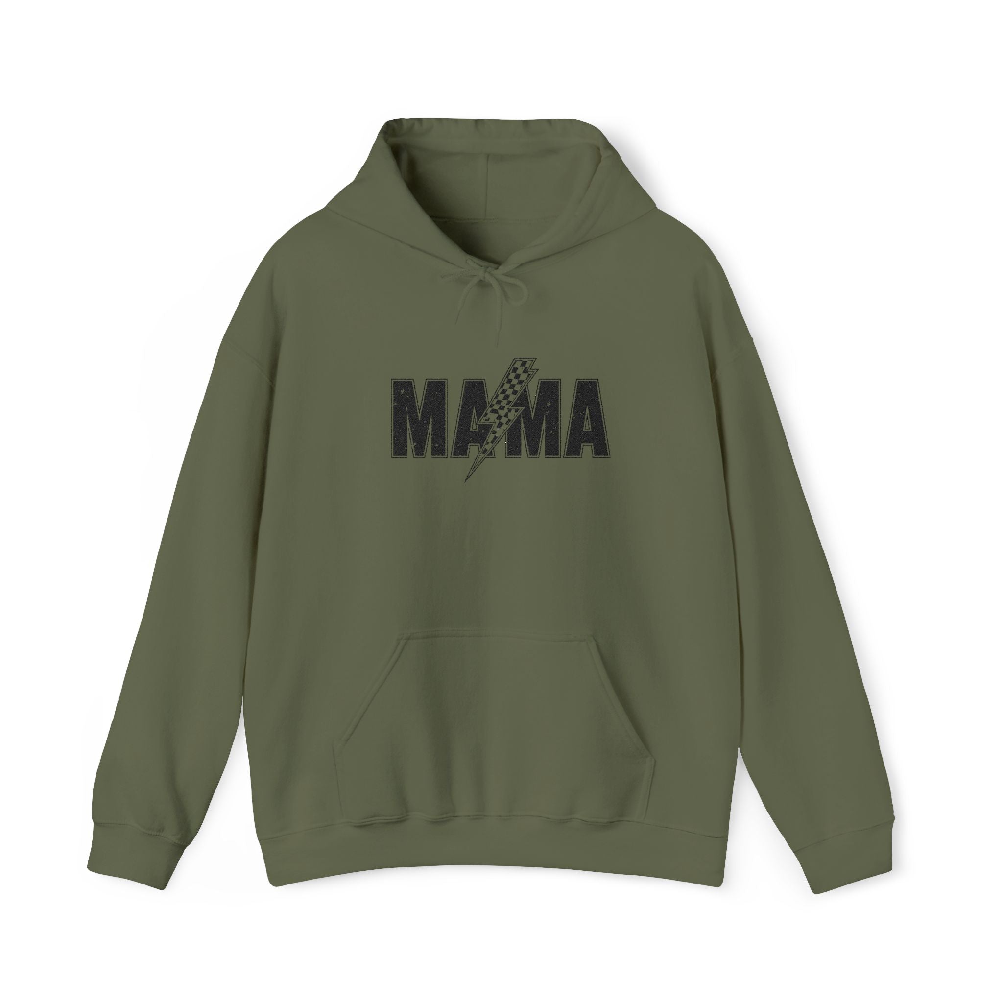Mama Leopard Print Hoodie - 'MAMA' Graphic Pullover for Moms