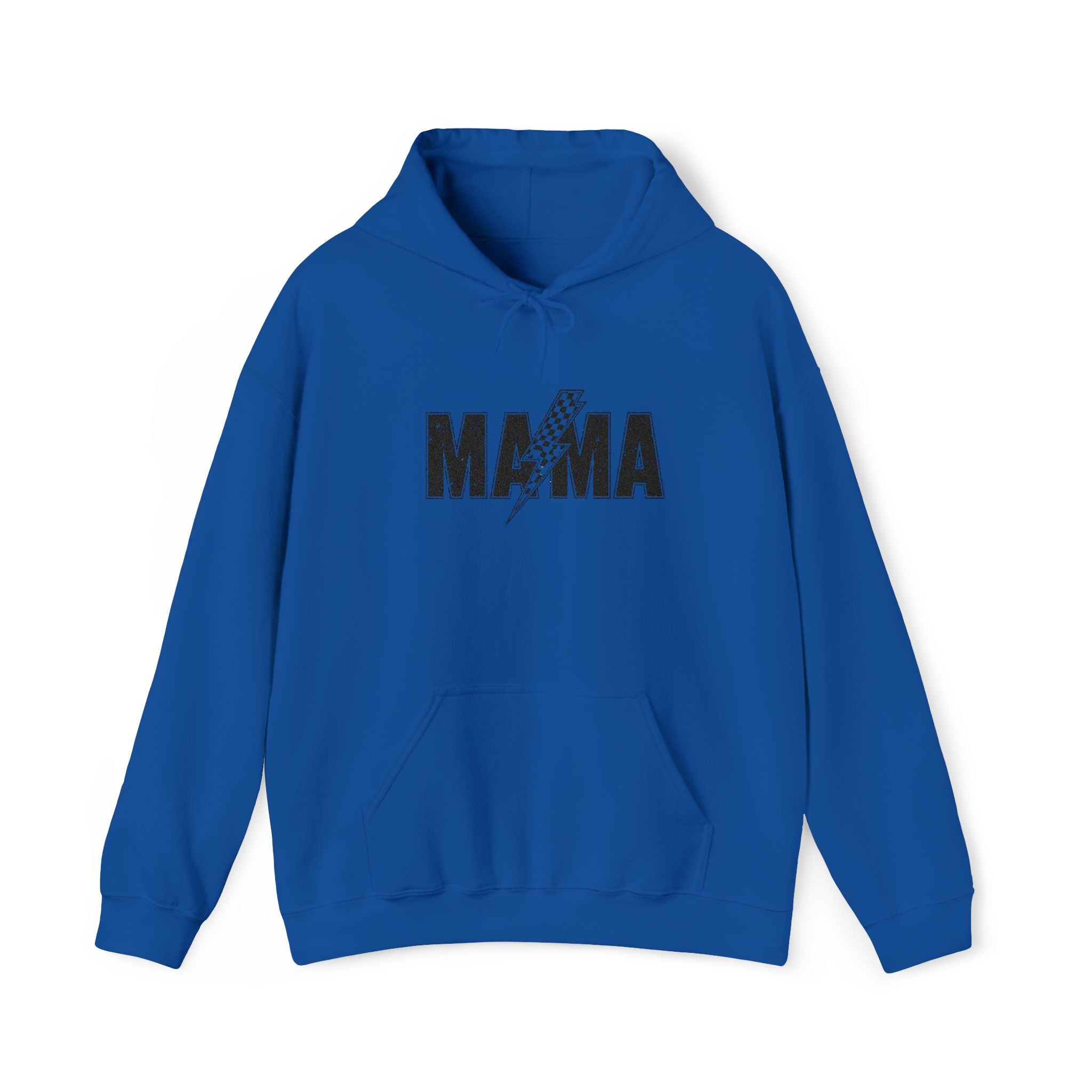 Mama Leopard Print Hoodie - 'MAMA' Graphic Pullover for Moms