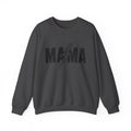 Mama Lightning Bolt Crewneck Sweatshirt — Vintage Rockstar Mom Pullover
