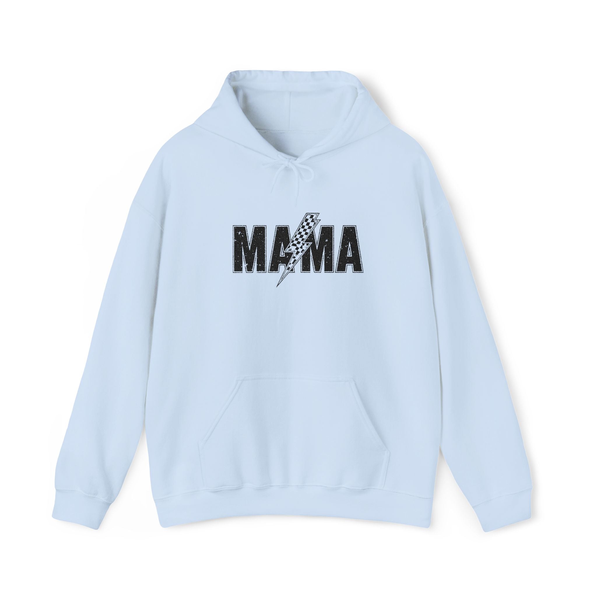 Mama Leopard Print Hoodie - 'MAMA' Graphic Pullover for Moms