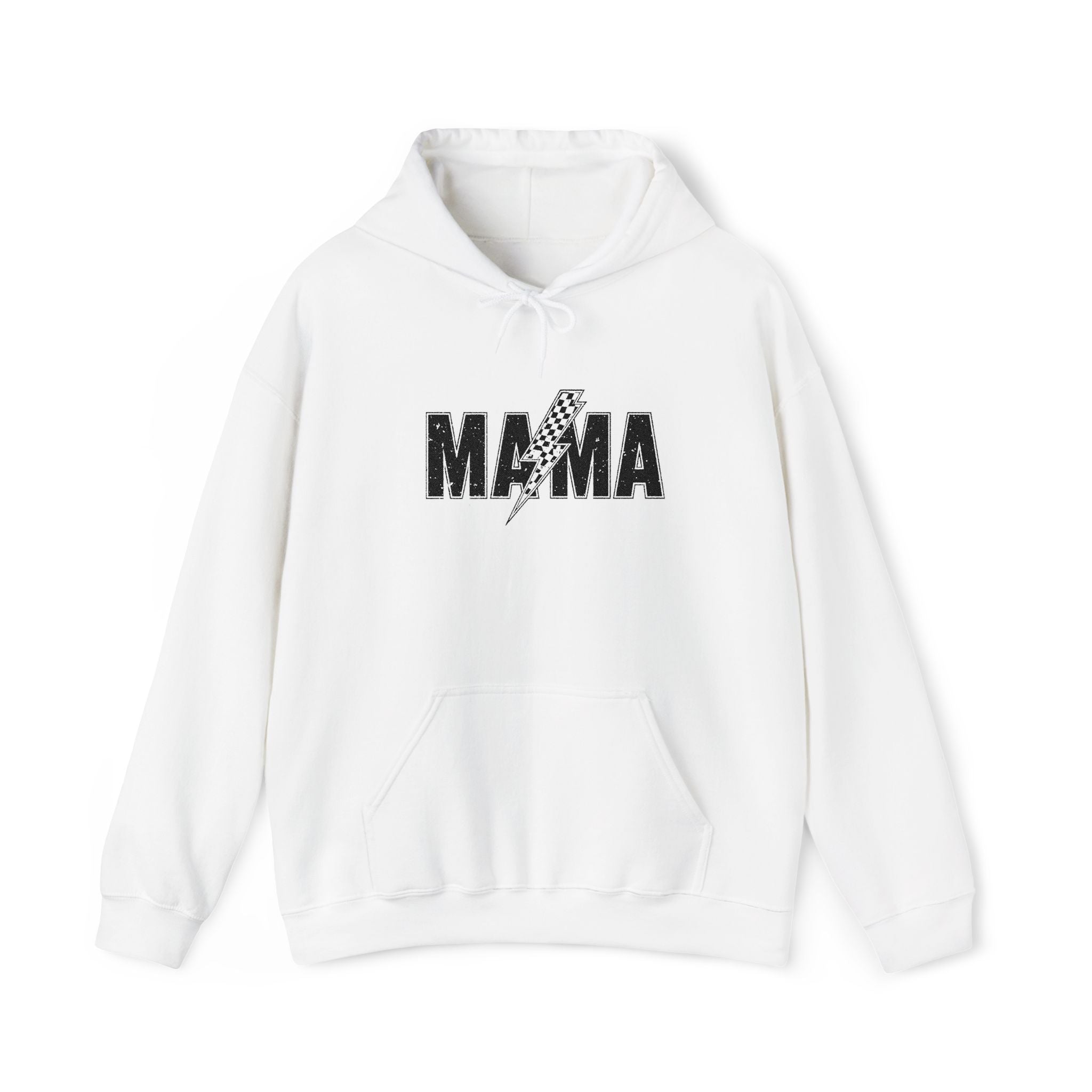 Mama Leopard Print Hoodie - 'MAMA' Graphic Pullover for Moms