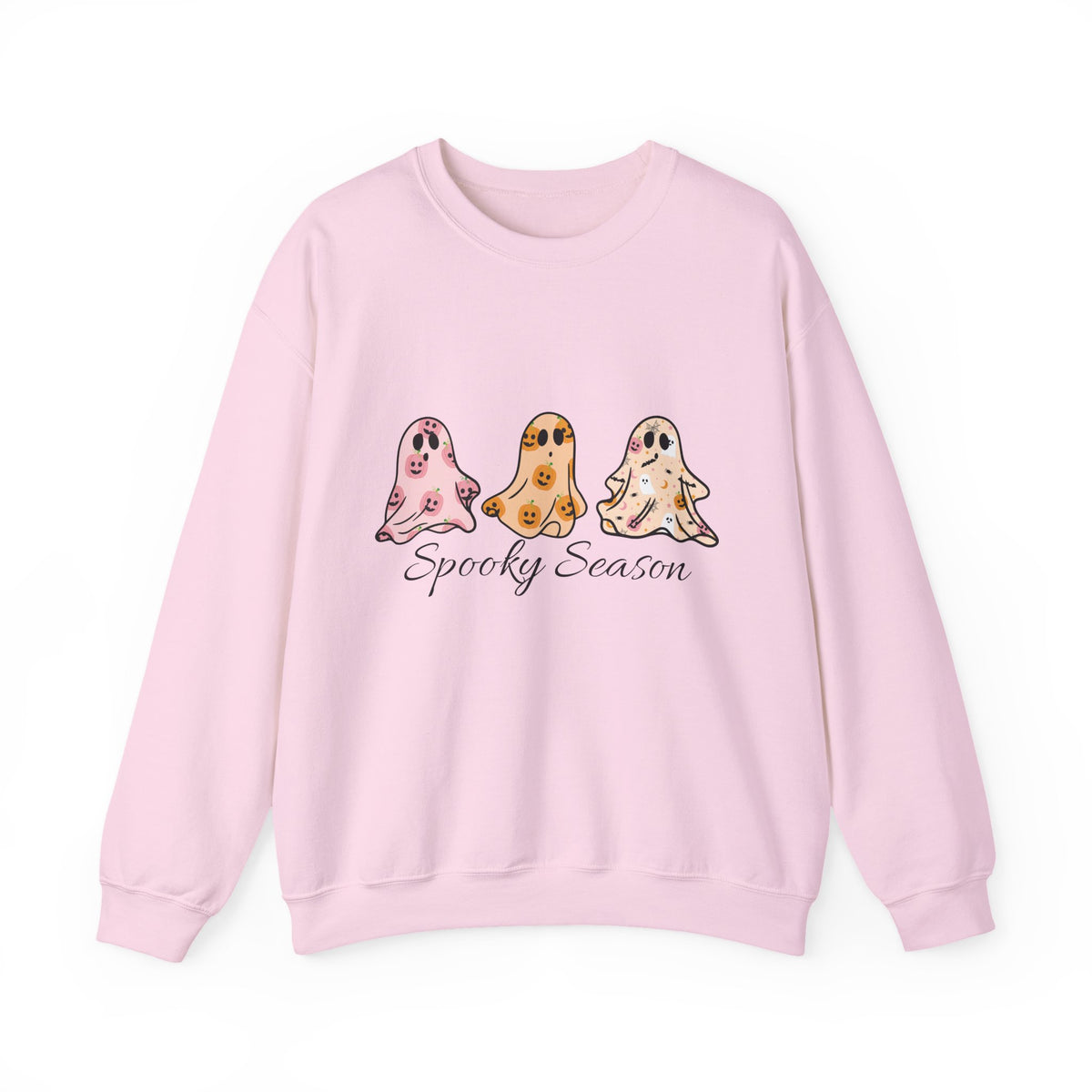 Sweatshirt — Cute Watercolor Ghosts “Spooky Season” Crewneck
