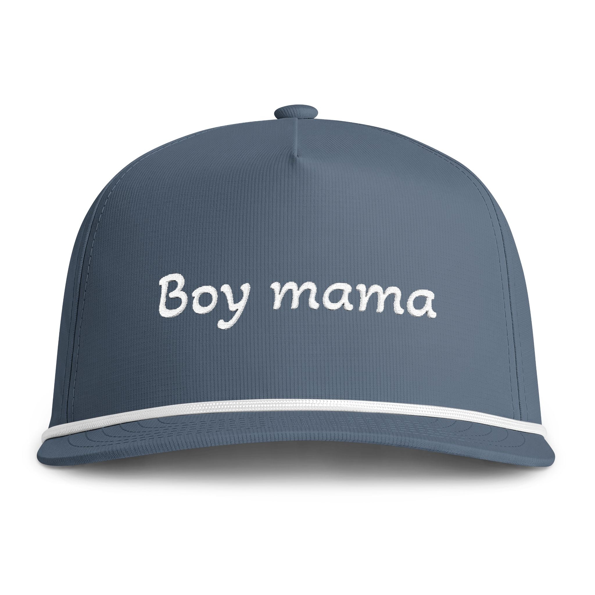 Boy Mama Rope Cap – Sunwashed Retro Trucker Hat