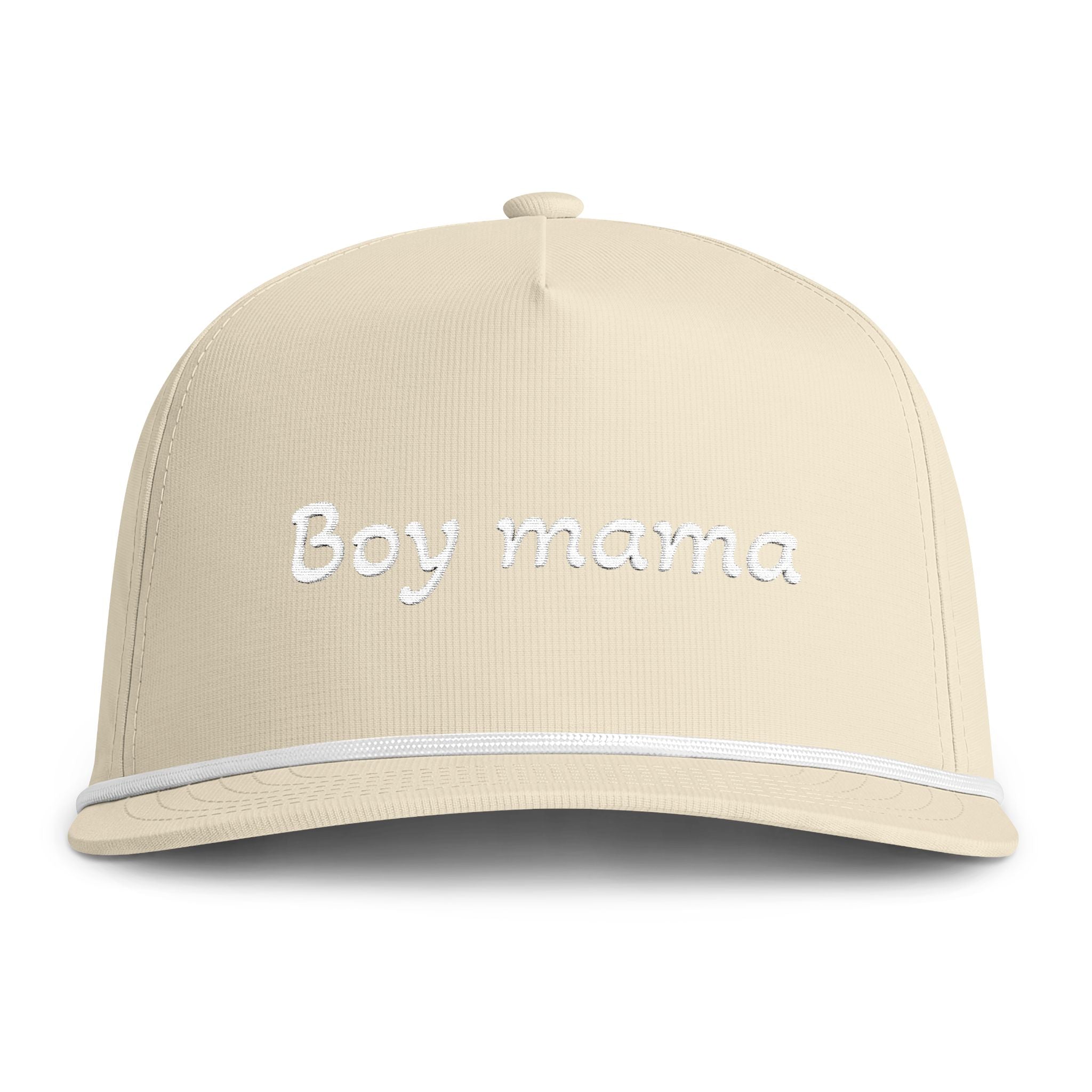 Boy Mama Rope Cap – Sunwashed Retro Trucker Hat