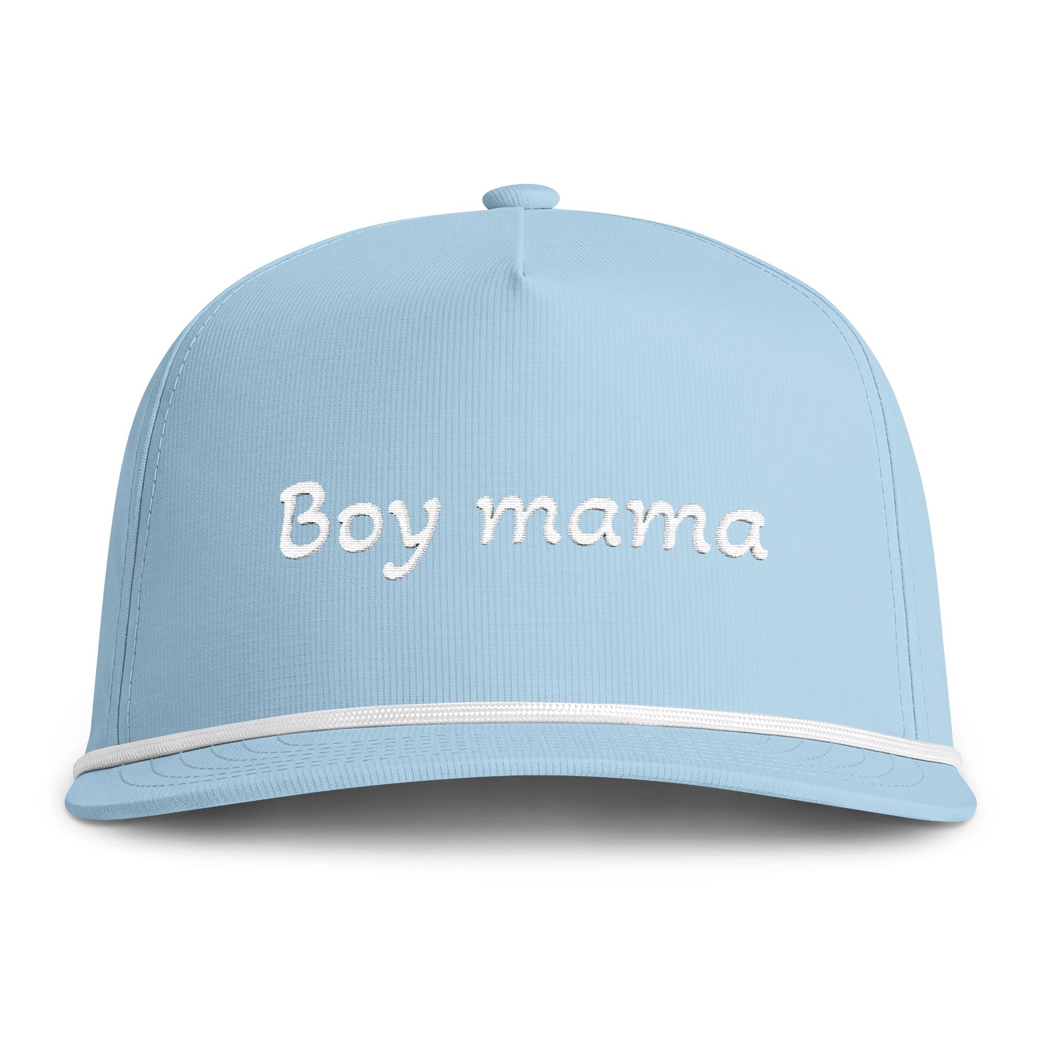 Boy Mama Rope Cap – Sunwashed Retro Trucker Hat